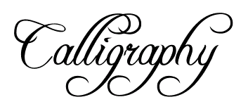 Calligraphy